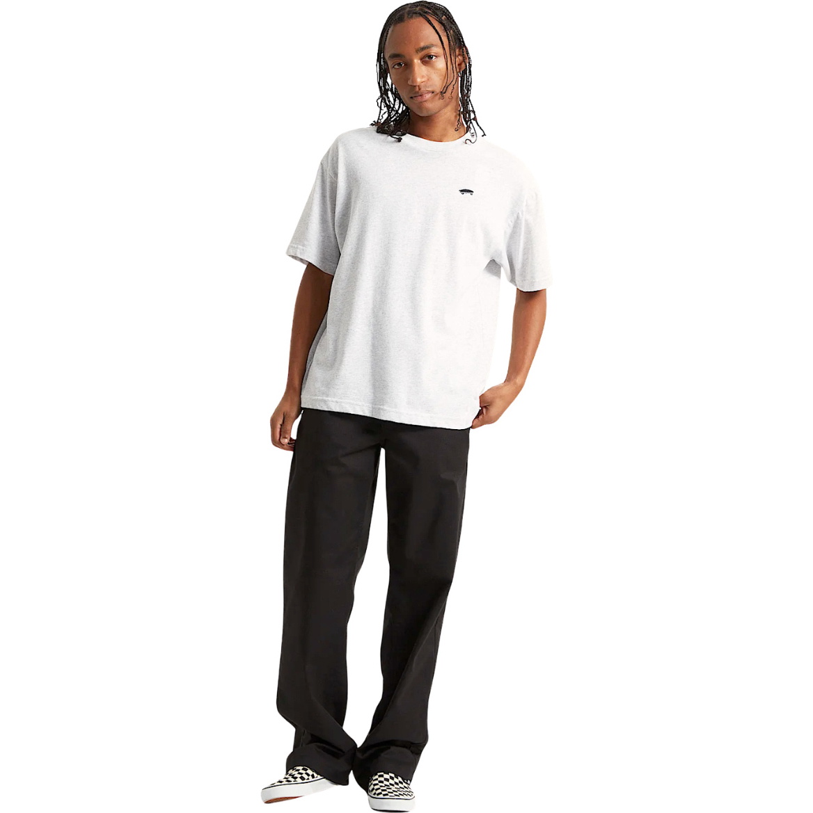 2026 Vans Mens Authentic Chino Straight Trousers VN000TCX - Black